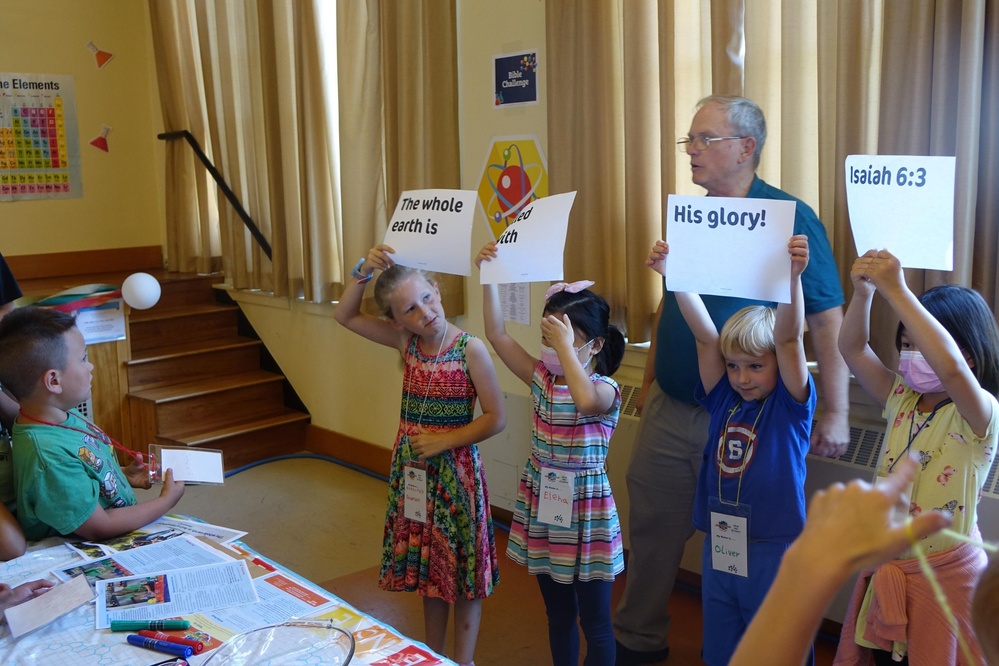 Children immerse themselves in 'God’s Wonder' at VBS