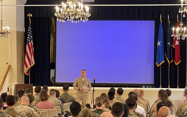 New FAOs Attend Orientation at IWTC Monterey