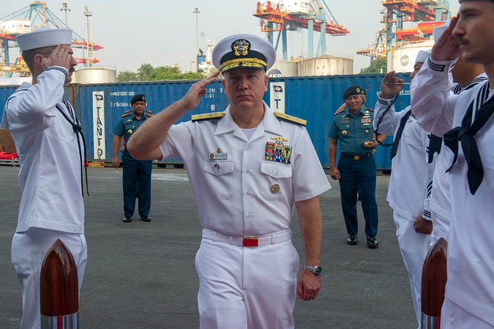 Frank Cable Hosts 6th Indonesian National Military-Naval Force and U.S. Navy Submarine Force Staff Talks