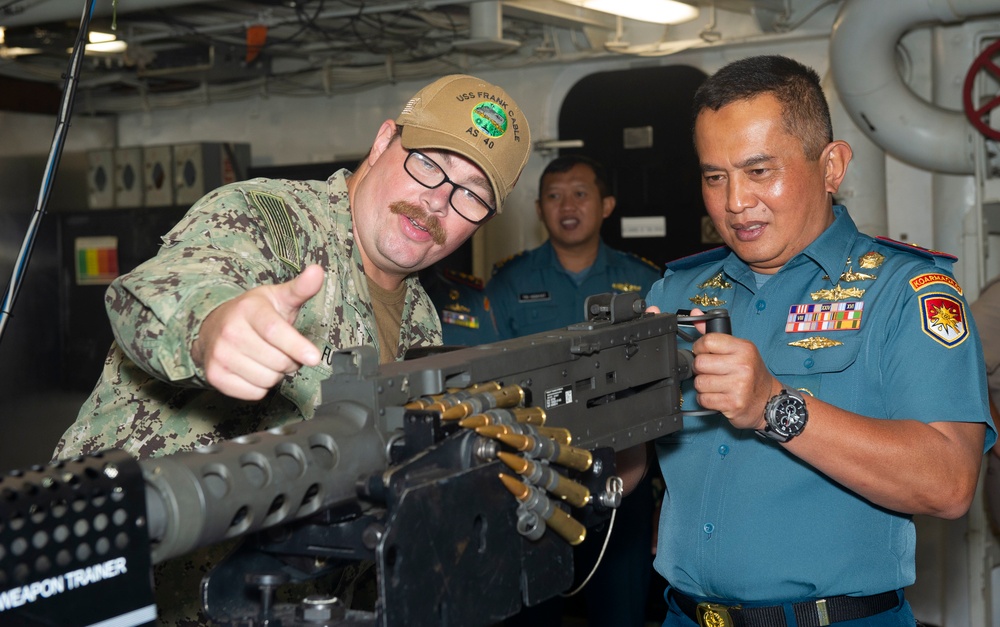 Frank Cable Hosts the 6th Indonesian National Military-Naval Force and U.S. Navy Submarine Force Staff Talks