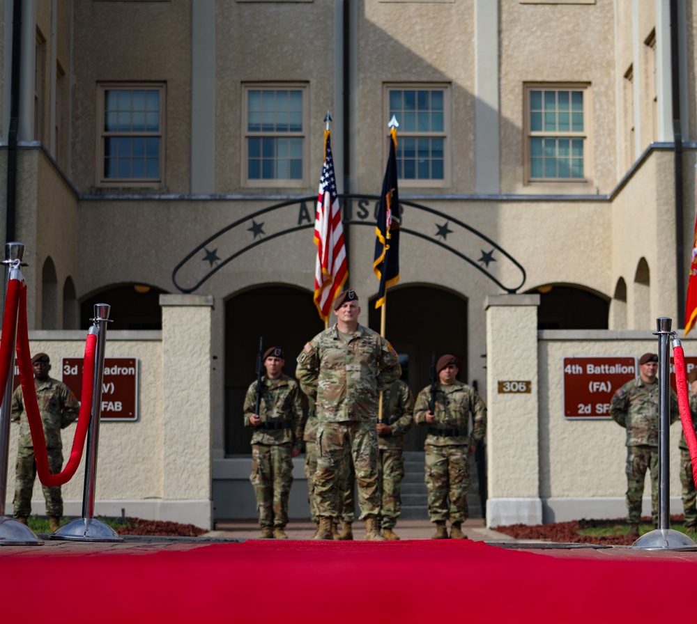 2nd Security Force Assistance Brigade Change of Command