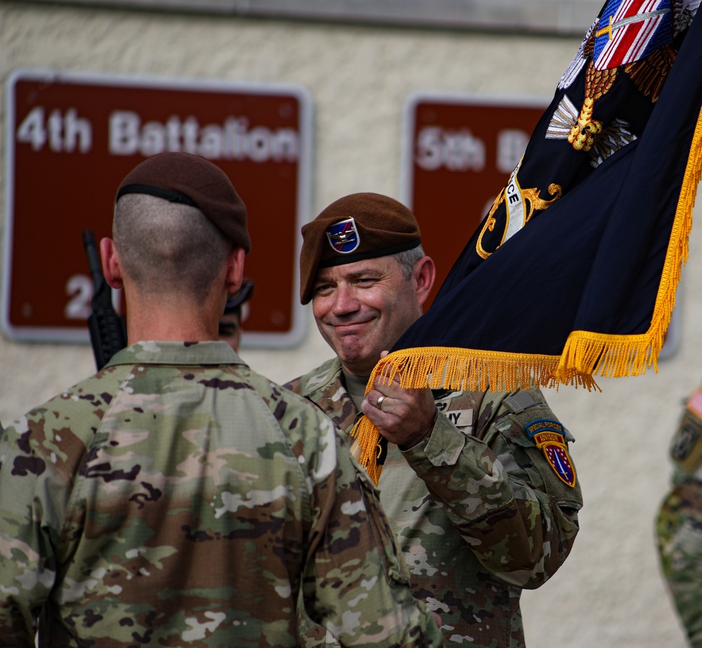 2nd Security Force Assistance Brigade Change of Command