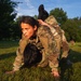 Visual Information Soldiers Conduct Combatives Training