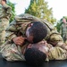 Visual Information Soldiers Conduct Combatives Training