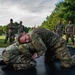 Visual Information Soldiers Conduct Combatives Training