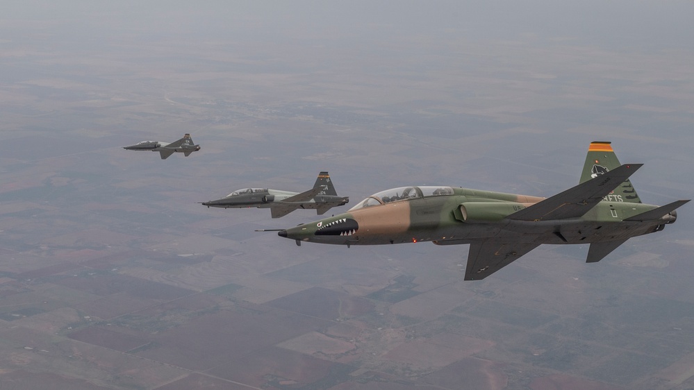 ENJJPT operates T-38s to conduct formations