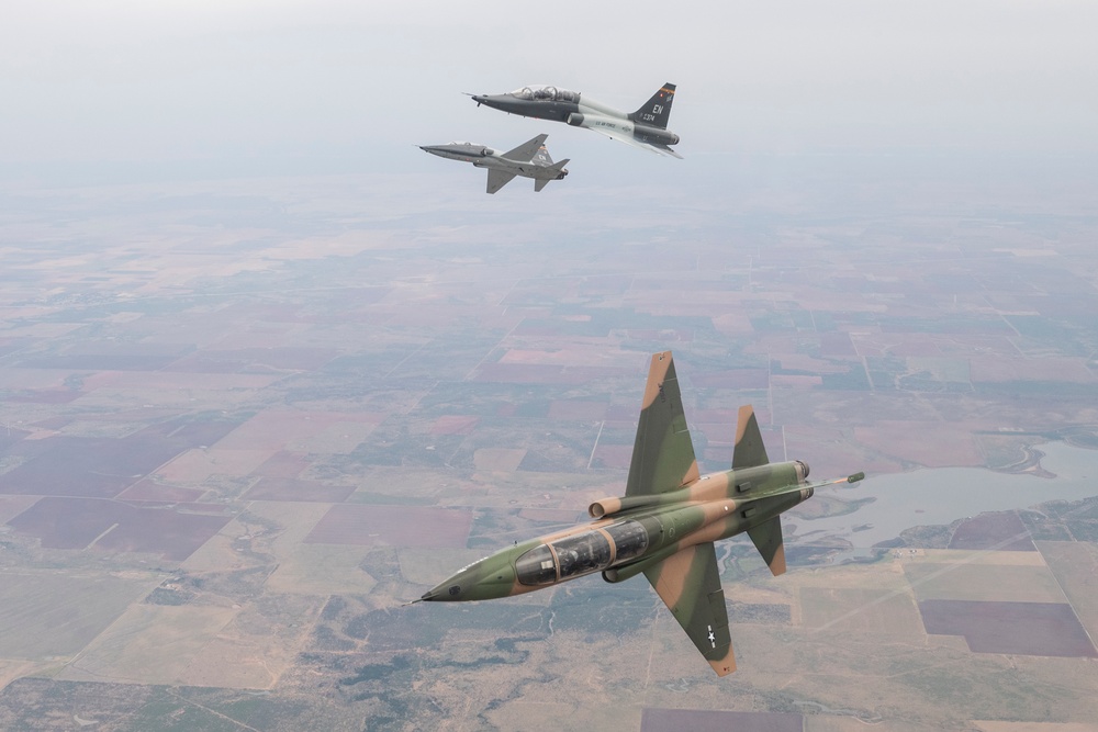 ENJJPT operates T-38s to conduct formations