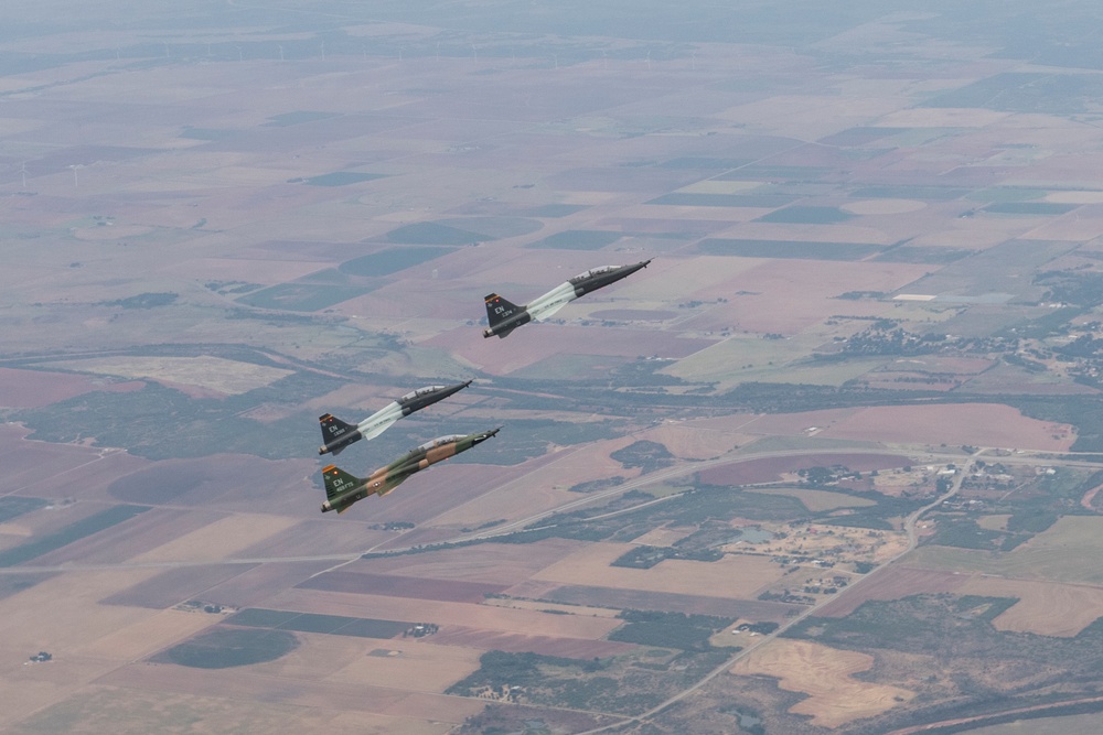 ENJJPT operates T-38s to conduct formations