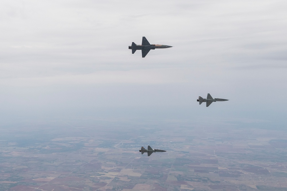 ENJJPT operates T-38s to conduct formations