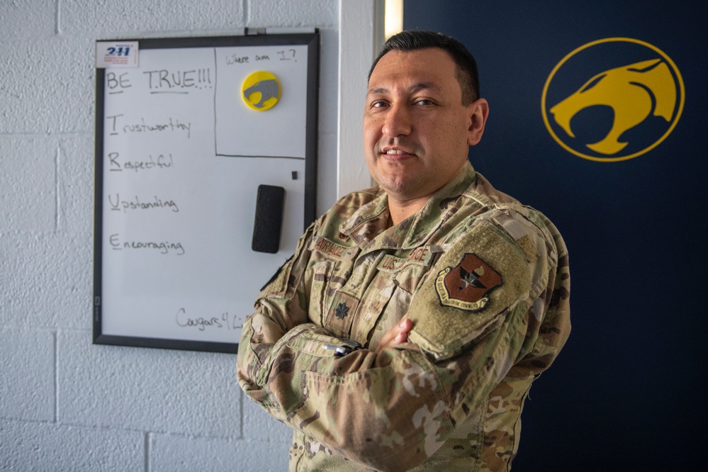 Introducing Lt. Col. Juan Araoz: 314th TRS commander