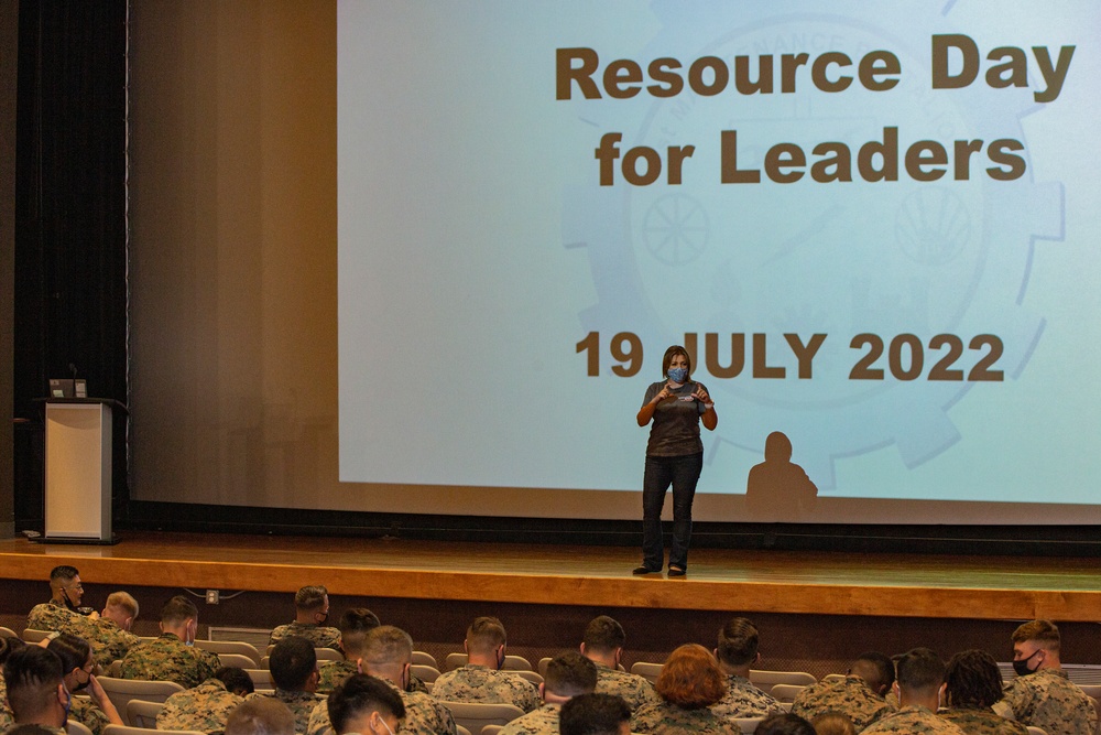 1st Maintenance Battalion Holds NCO Resource Day