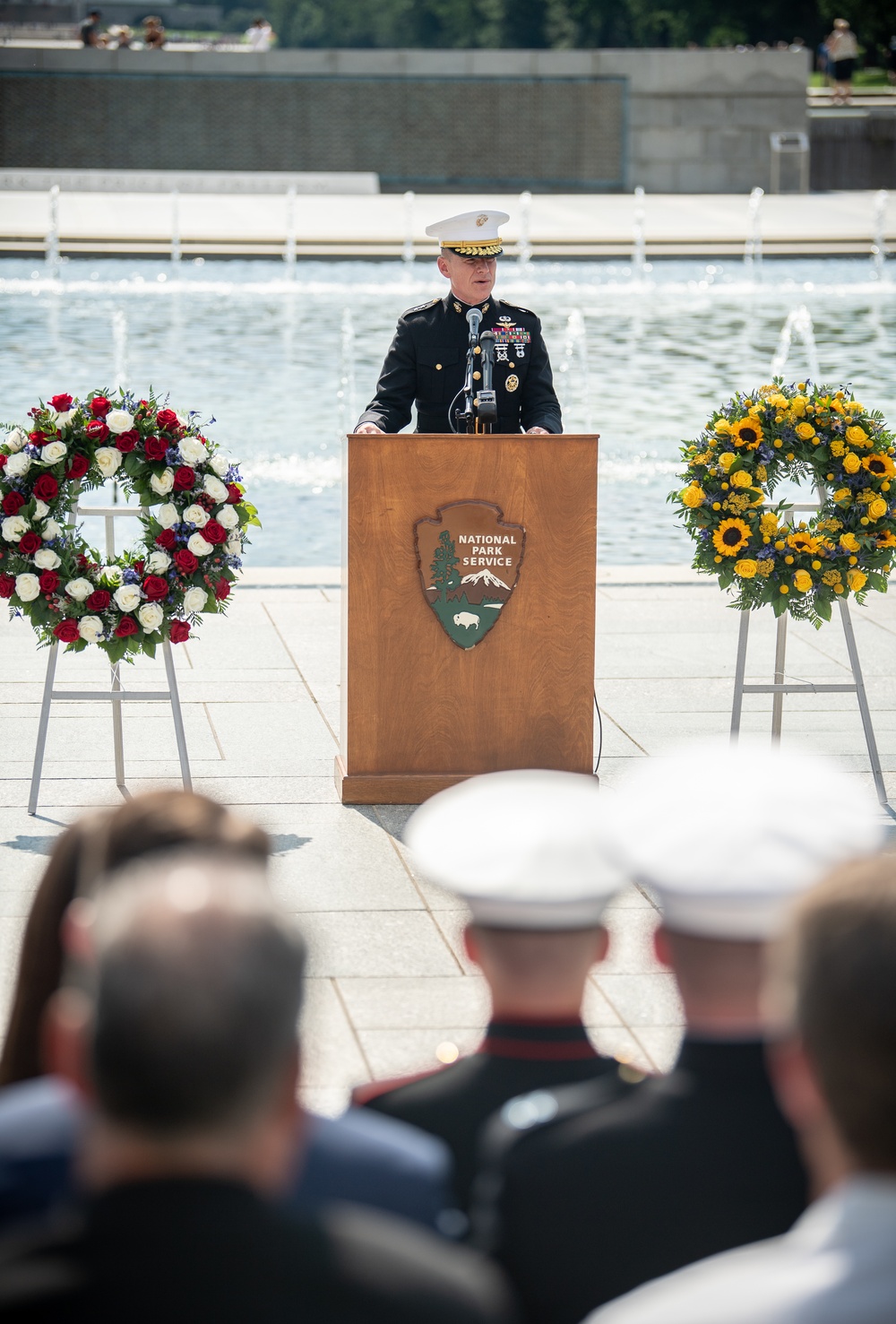 Woody Williams WWII Memorial Ceremony