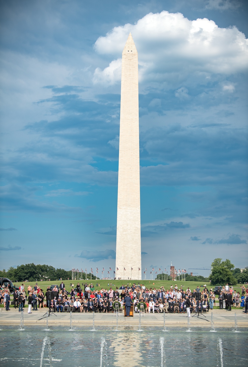 Woody Williams WWII Memorial Ceremony