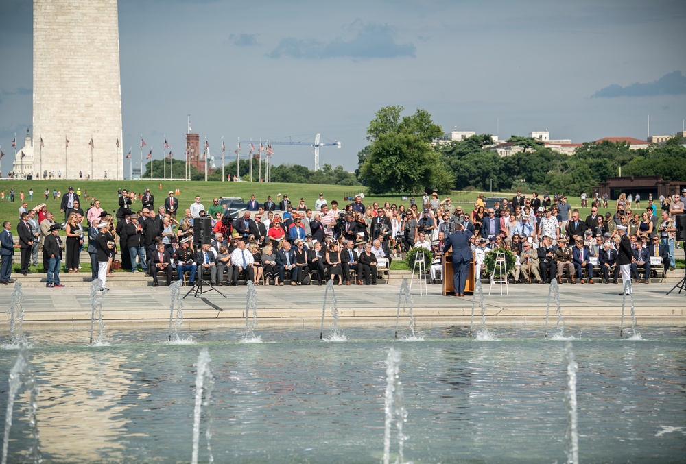 Woody Williams WWII Memorial Ceremony