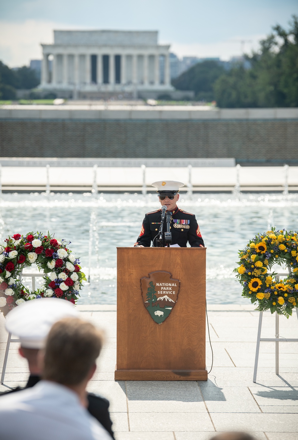 Woody Williams WWII Memorial Ceremony