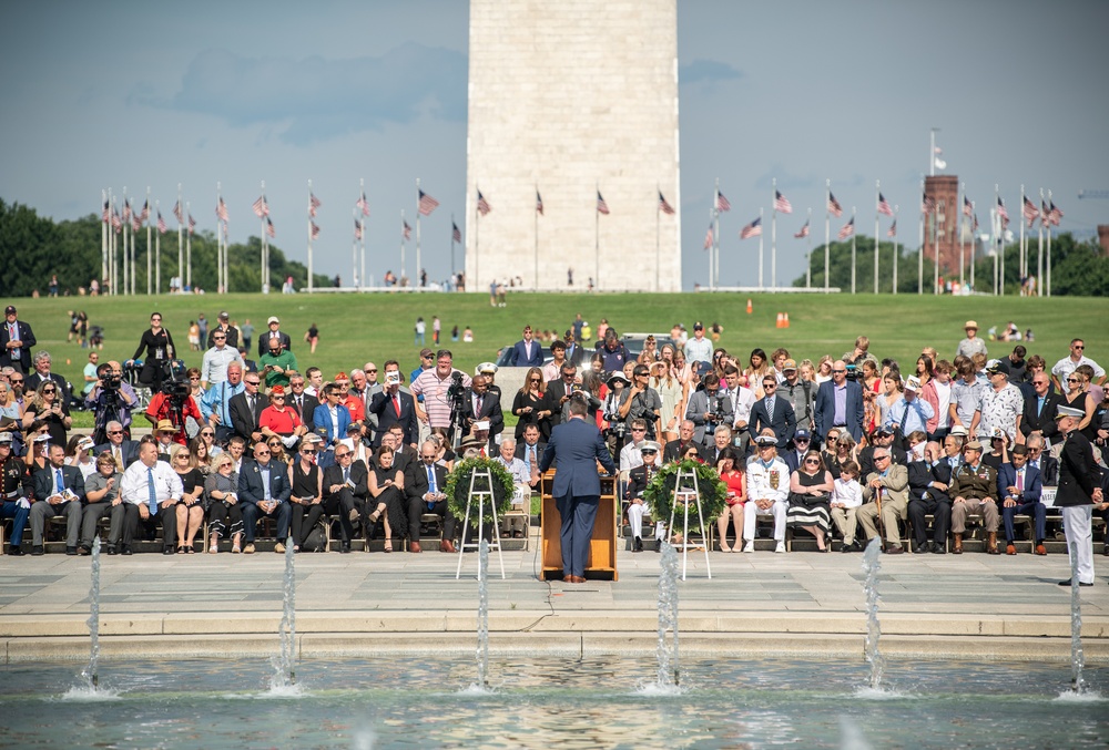 Woody Williams WWII Memorial Ceremony