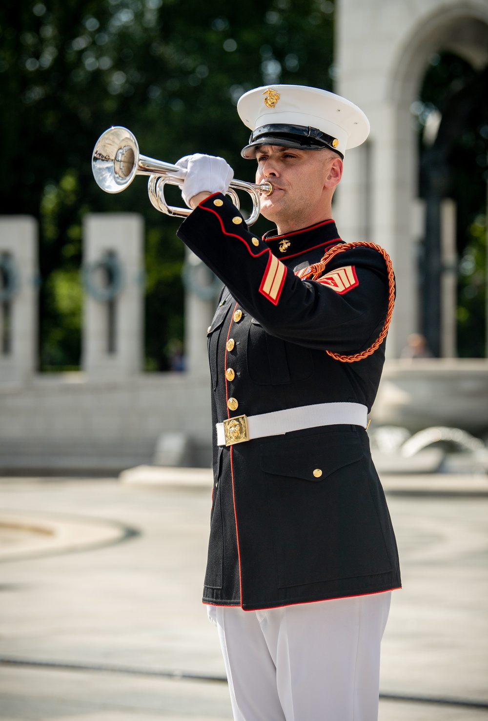 Woody Williams WWII Memorial Ceremony