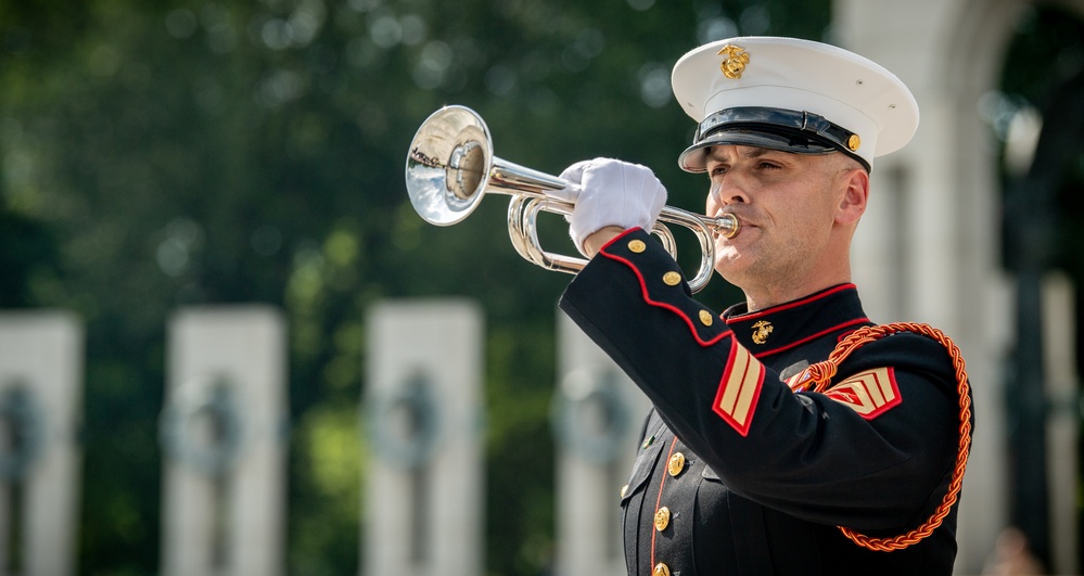 Woody Williams WWII Memorial Ceremony