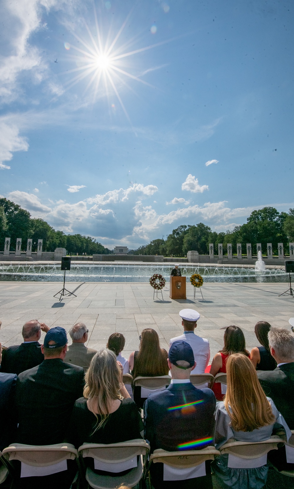 Woody Williams WWII Memorial Ceremony