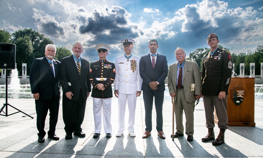 Woody Williams WWII Memorial Ceremony