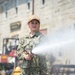 U.S. Navy Sailors prepare to test P-100 pump