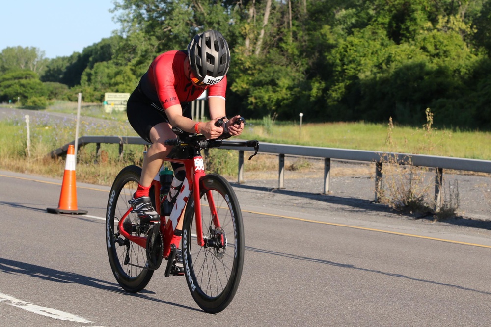 Mountain Dragons commander proves mettle during 70.3-mile Ironman competition