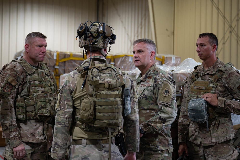 15th Air Force commander visits AGILE FLAG 22-2