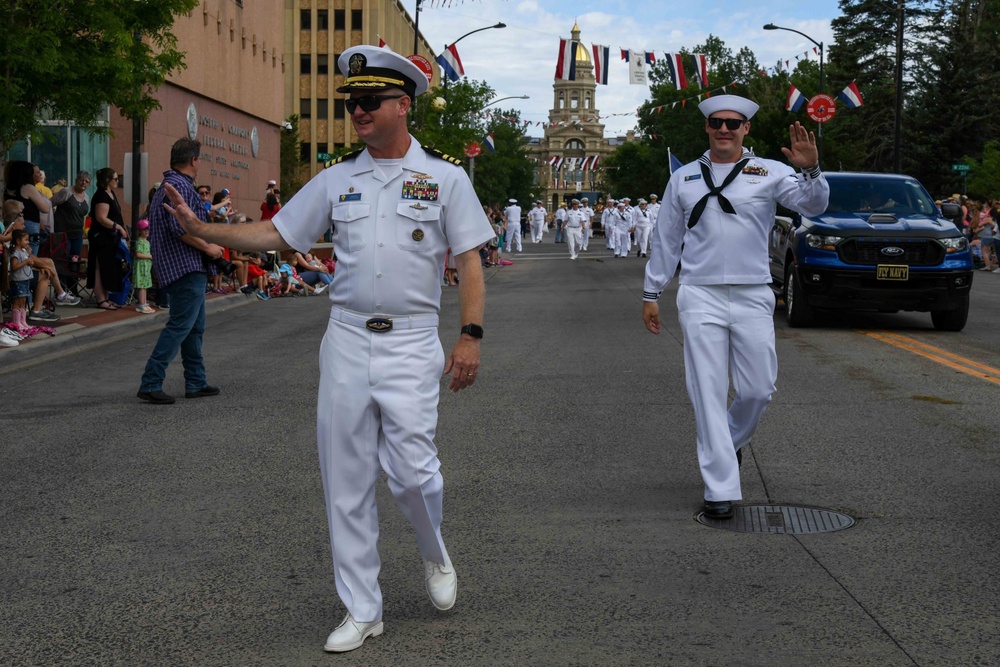 USS Cheyenne (SSN 773) in Cheyenne, Wyoming