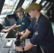 USS Billings Departs Panama