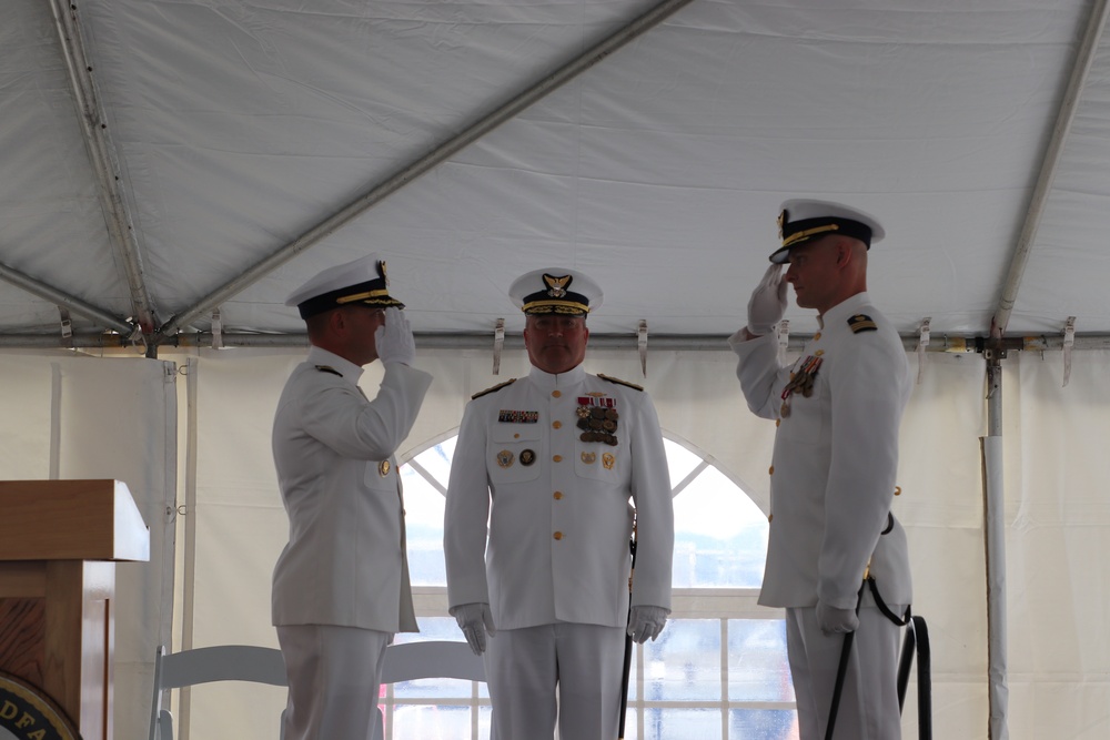 Coast Guard Cutter Steadfast holds change of command