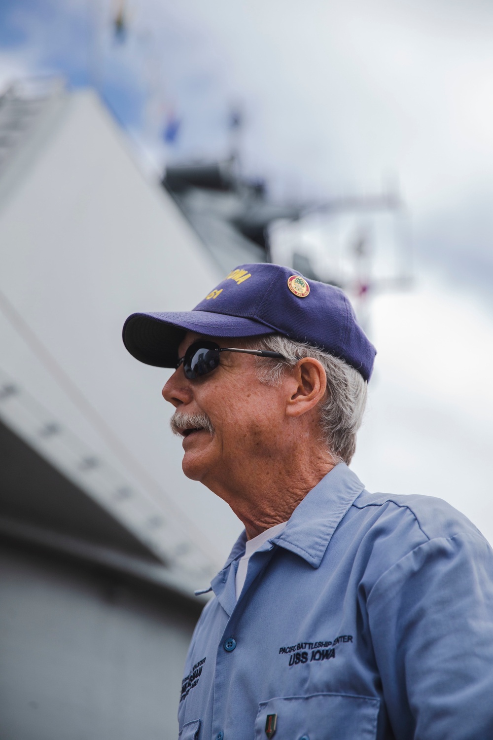 Assault Amphibian School tours USS Iowa museum