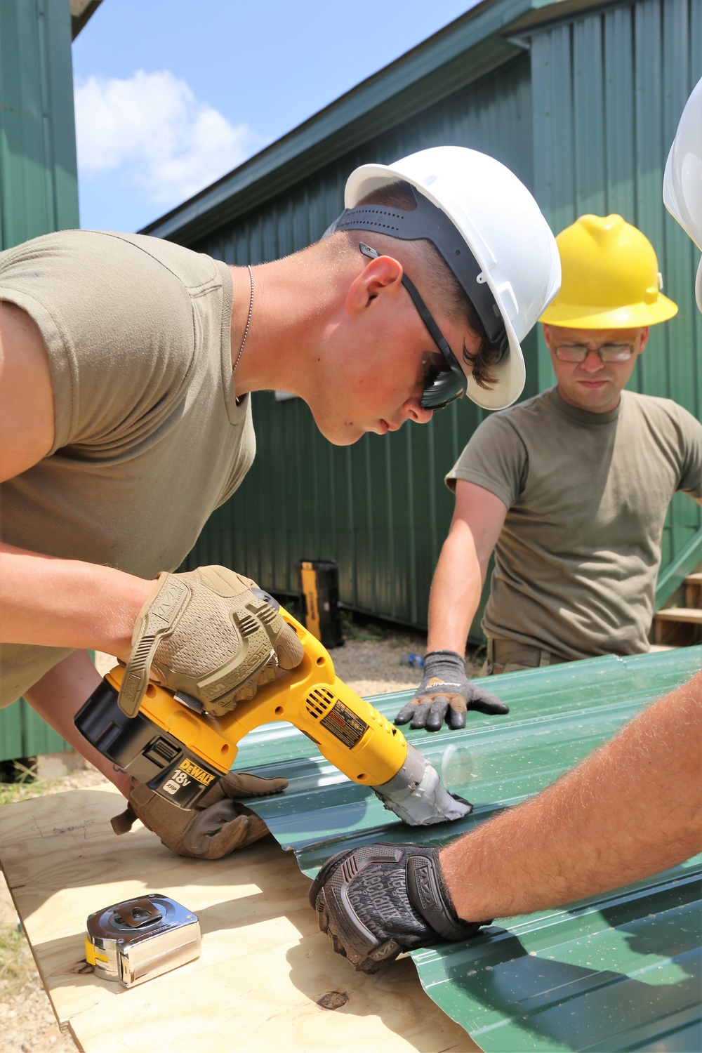389th Engineer Company Soldiers hone skills supporting troop project at Fort McCoy