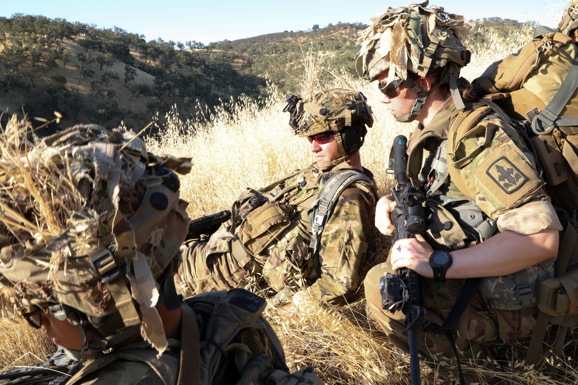 FORT IRWIN, Calif. - U.S. Army Rangers, assigned to Alpha