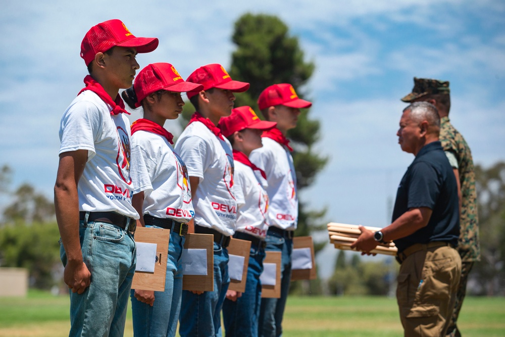 Cultivating next generation: Devil Pups graduate on Camp Pendleton