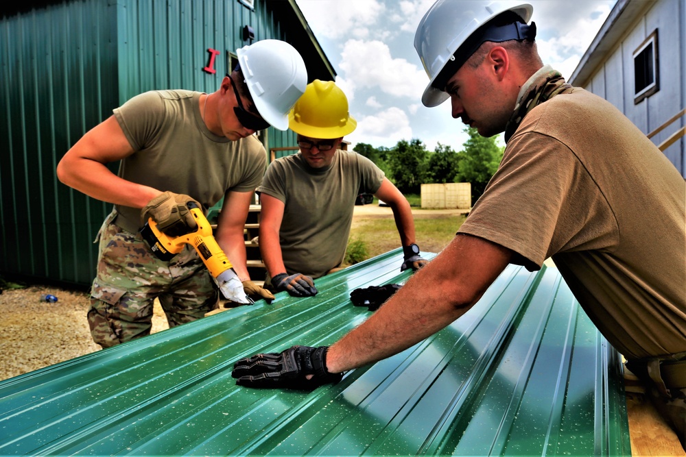 389th Engineer Company Soldiers hone skills supporting troop project at Fort McCoy
