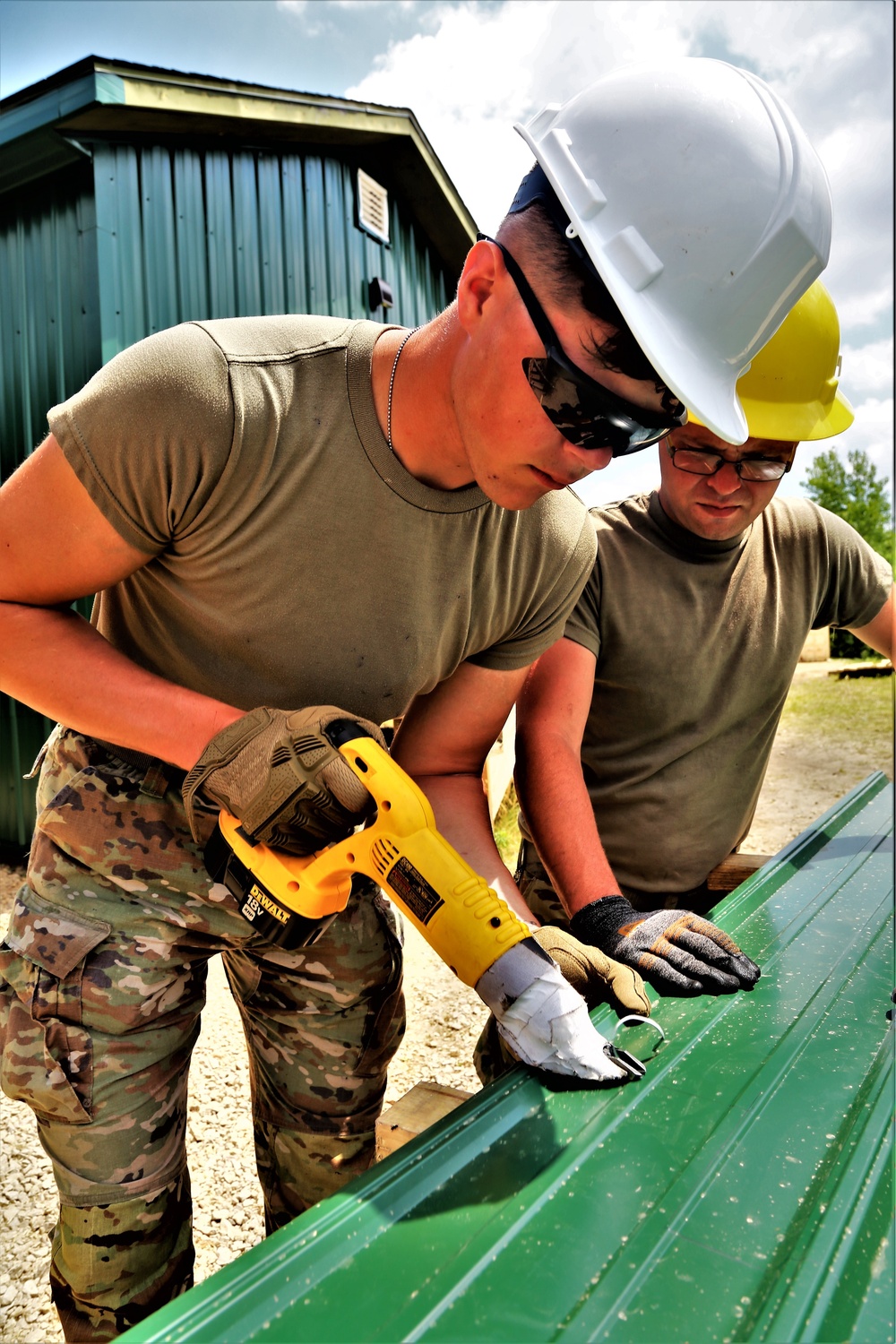 389th Engineer Company Soldiers hone skills supporting troop project at Fort McCoy