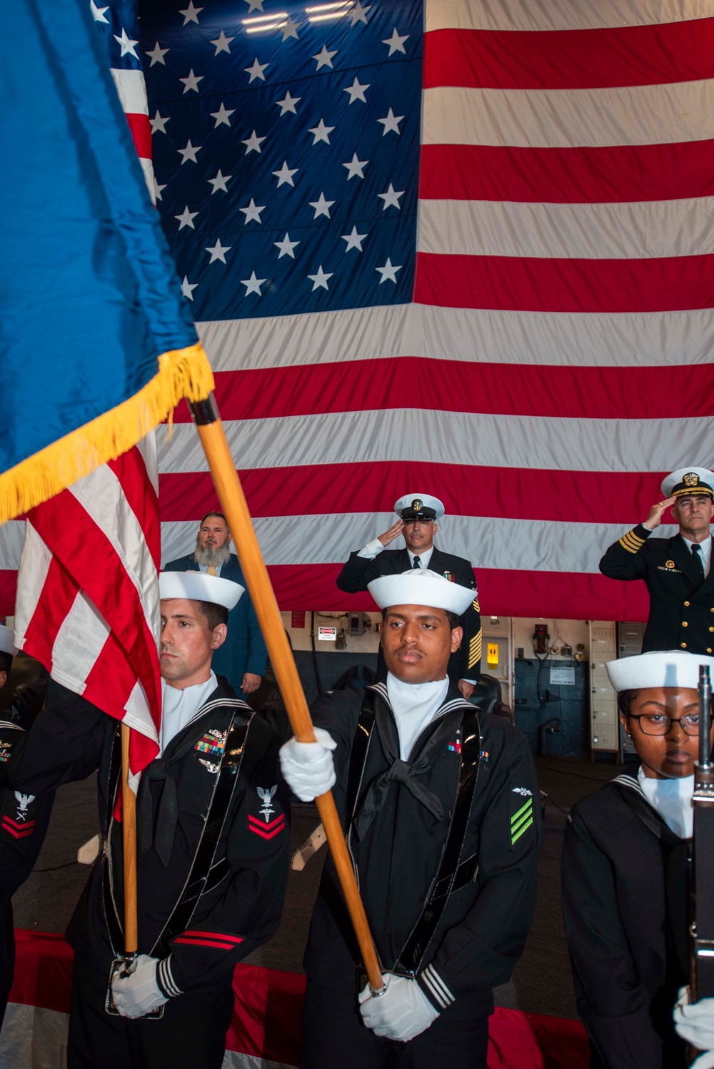 USS Theodore Roosevelt (CVN 71) CMC Retirement