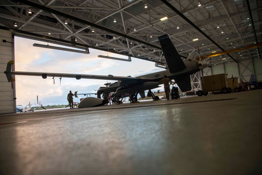 Total Force Airmen maintain MQ-9 mission at RIMPAC 2022
