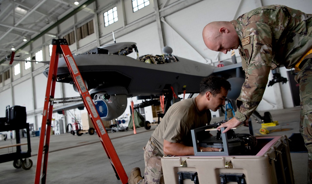 Total Force Airmen maintain MQ-9 mission at RIMPAC 2022