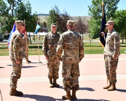 Change of Responsibility ceremonies held consecutively at Fort Harrison [Image 3 of 11]