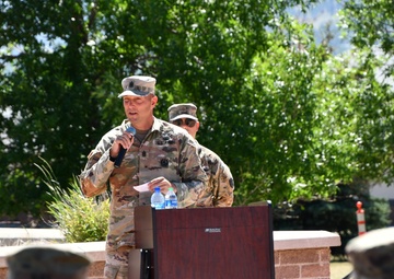 Change of Responsibility ceremonies held consecutively at Fort Harrison