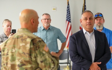 Under Secretary of Defense for Personnel and Readiness visits 644th Regional Support Group and Mobilization Division, Joint Mobilization Site (JMS), Directorate of Plans, Training, Mobilization, and Security (DPTMS)