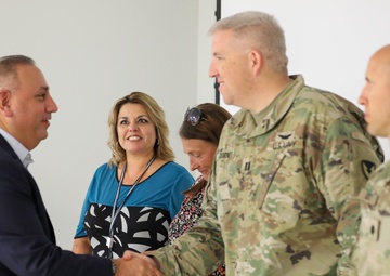 Under Secretary of Defense for Personnel and Readiness visits 644th Regional Support Group and Mobilization Division, Joint Mobilization Site (JMS), Directorate of Plans, Training, Mobilization, and Security (DPTMS)