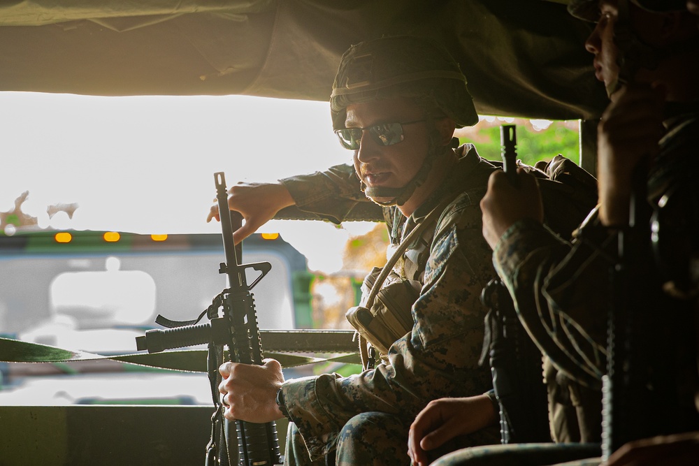 3rd LSB Engineer Support Platoon Marines conduct MOUT Training