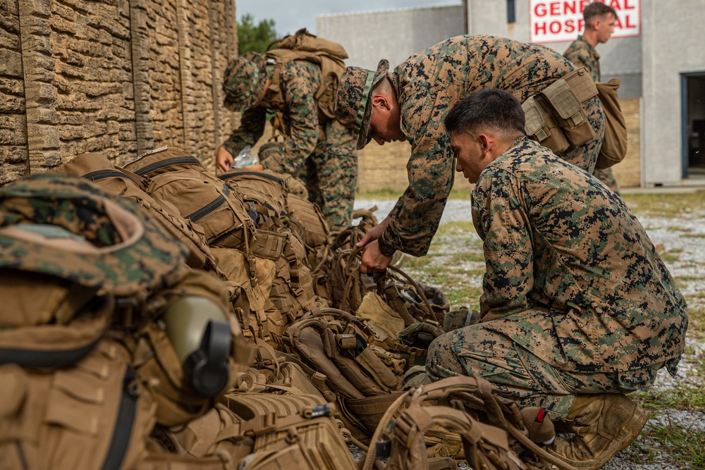 3rd LSB Engineer Support Platoon Marines conduct MOUT Training