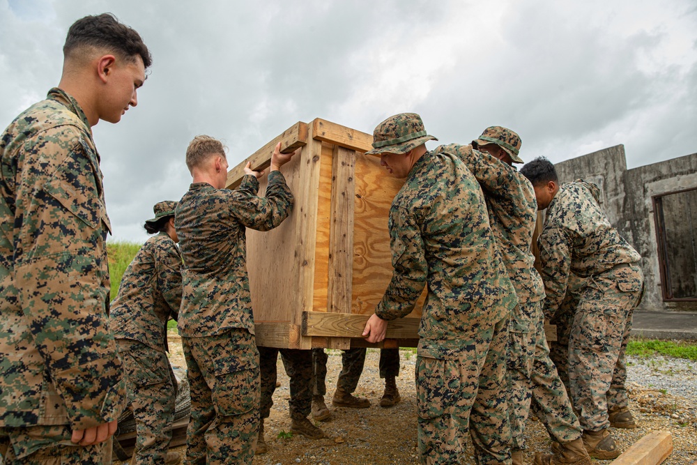 3rd LSB Engineer Support Platoon Marines conduct MOUT Training