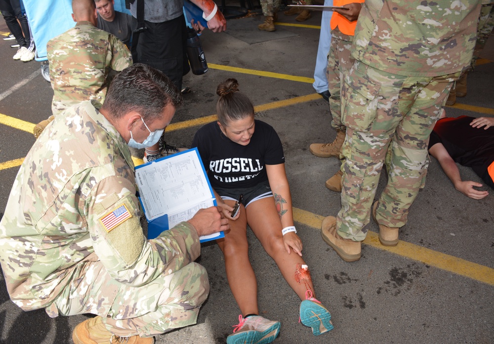 Tripler Army Medical Center practices emergency procedures during mass casualty exercise