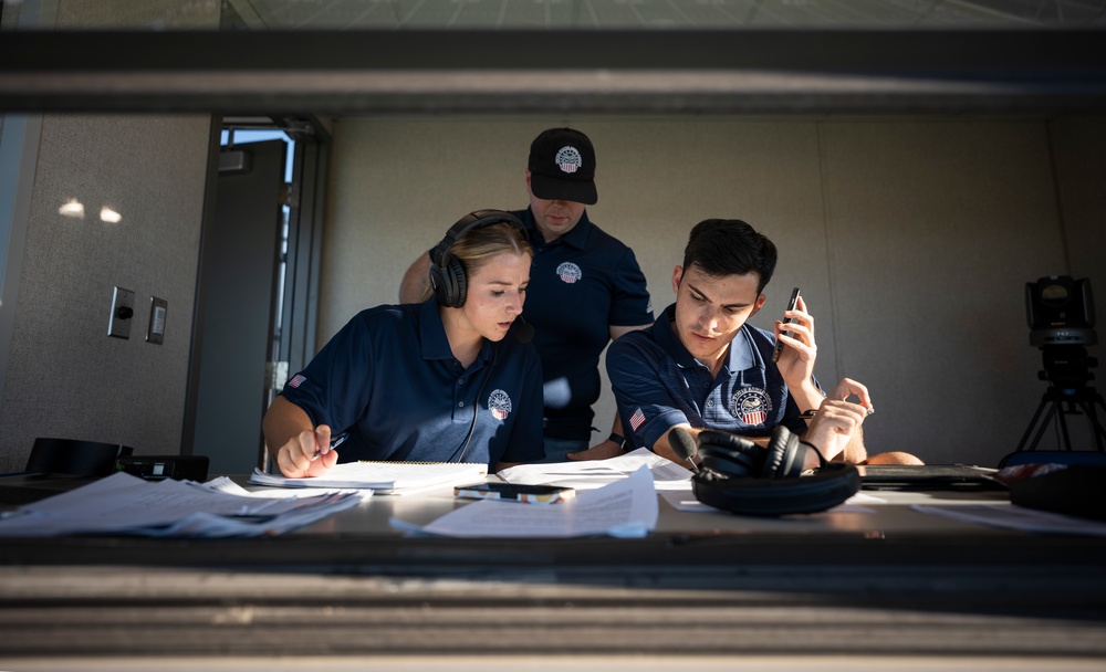 Audiovisual Squadrons broadcast CISM Women's World Football Championship