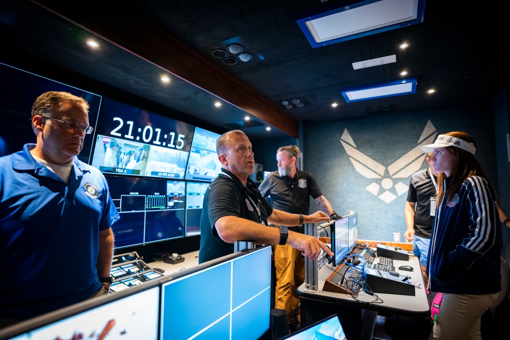Audiovisual Squadrons broadcast CISM Women's World Football Championship