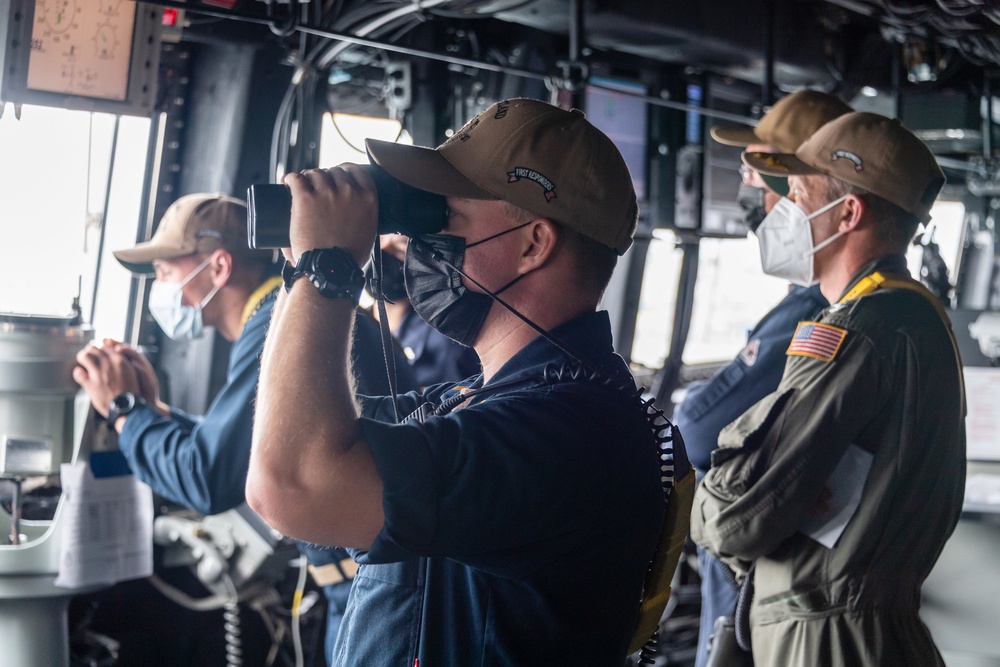 USS Portland (LPD 27) Departs San Diego for RIMPAC 2022 in Southern California